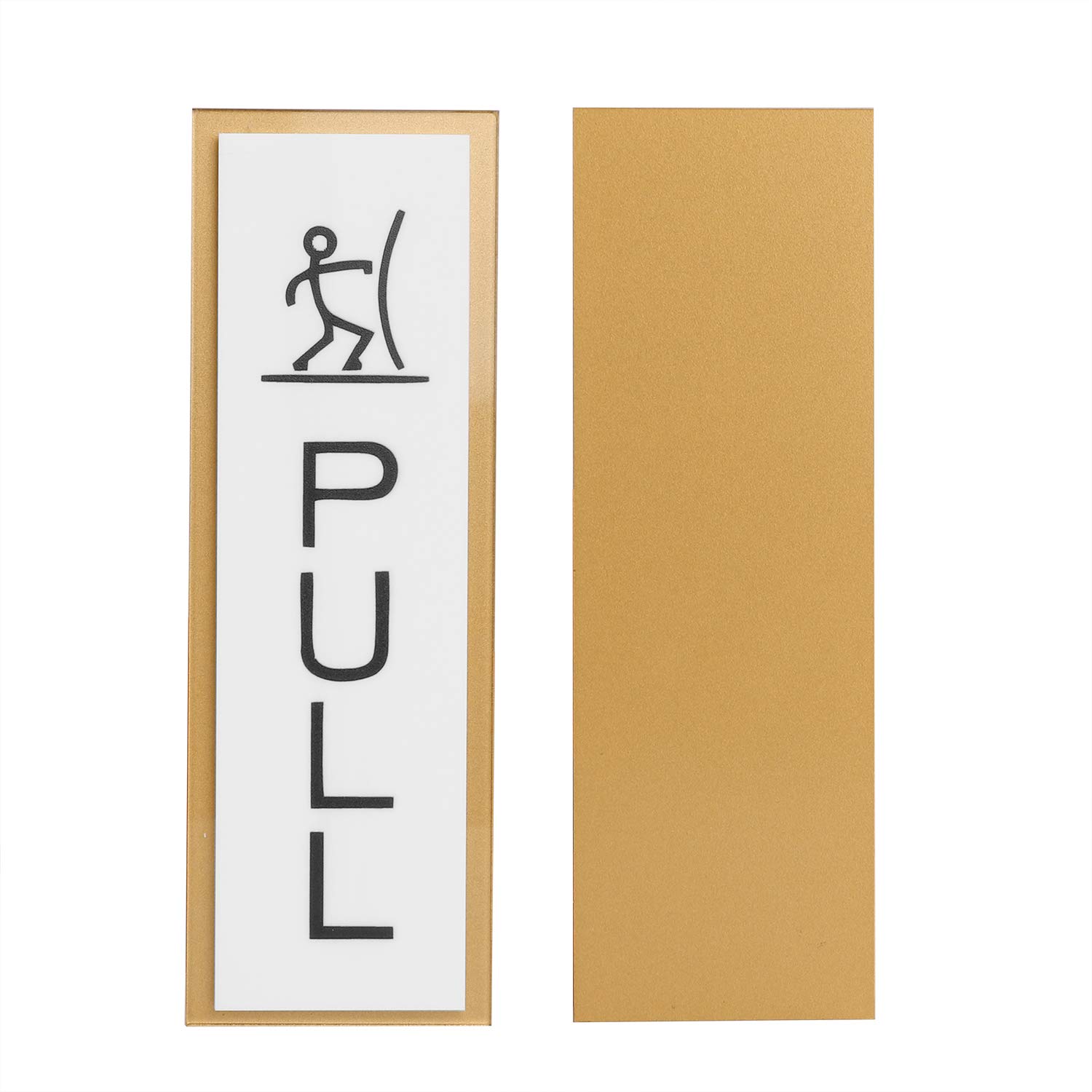 Amazon | 【オーダーメイド】サインプレート 押/引 ドアプレート Push